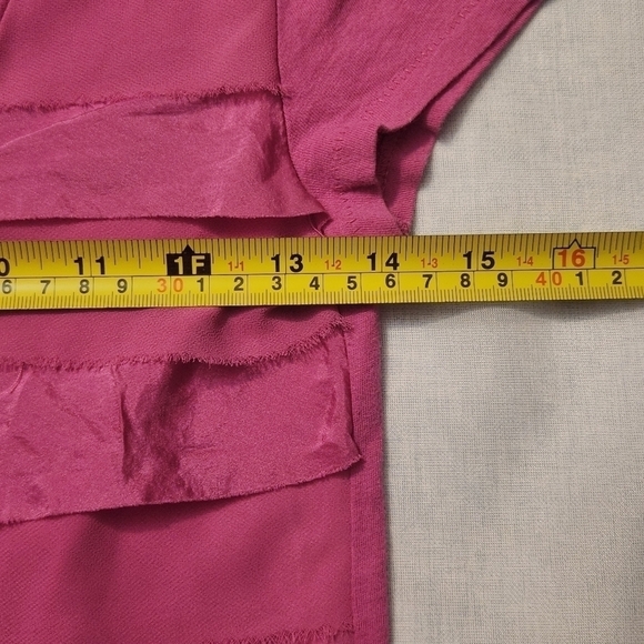 ANN Taylor LOFT Pink Blouse Petite size xxsp - Picture 5 of 8